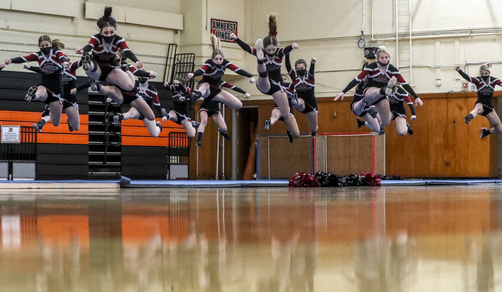 Section VI cheerleading championships, Division B